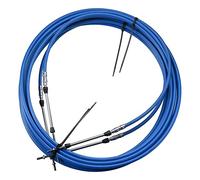 Motoforti 2pcs 24ft 276 Pouce Accélérateur Vitesses Télécommande Boîte Câble Bleu