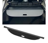 Motoforti Cache-Bagages Rétractable Pour Coffre De Voiture Pour Hyundai Santa Fe Sport 2015-2018 Étagère De Coffre Arrière Étagère De Bagages Écran De Sécurité Pare-Soleil, Noir Brillant