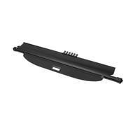 Motoforti Cache-Bagages Rétractable Pour Coffre De Voiture Pour Volvo Xc90 2003-2014 Étagère De Coffre Arrière Étagère De Bagages Écran De Sécurité, Toile, Noir Brillant