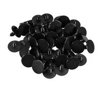 Motoforti Clip de fixation pour isolant de capot de doublure de toit, pour Dodge pour Ram 1500 2002-2008, en plastique, n°6504135, noir, 50 pièces.