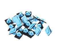 Motoforti Clips De Fixation D'Ouverture De Roue,Pour Hyundai Santa Fe 13-21 | Matériau Plastique, Couleur Bleu, 20 Pièces, N°OE 877561F000, Pour Hyundai Elantra/Kona/Palisade (2017-2023)