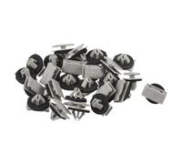 Motoforti Clips de garniture de type W, pour Jeep Grand Cherokee 2012-2021, en plastique, No.68172491AA, beige, 25 pièces