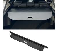 Motoforti Couverture De Coffre De Voiture Rétractable Pour Bmw X5 E53 00-06 Étagère De Coffre Arrière Pare-Soleil De Sécurité Pour Bagages, Toile Noire En Fibre De Carbone