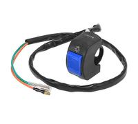 Motoforti DC 12V 7/8" 22mm Moto Guidon Interrupteur Bascule Interrupteur Bleu