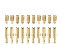 Motoforti Gicleurs De Carburateur Pour Moto, 178 180 182 185, En Métal, Ton Doré, Lot De 20 Pièces