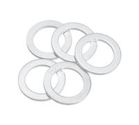 Motoforti Rondelles D'Étanchéité Pour Bouchon Vidange Huile Voiture Joints Étanchéité Pour écrasements Huile Moteur, Pour Honda Accord 2008-2016 En Aluminium No.90471Px4000 Ton Argenté 5Pcs