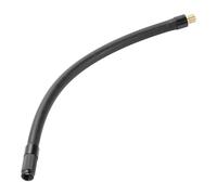 Motoforti Tube De Rallonge Universel Pour Gonfleur De Pneus Adaptateur De Valve De Pneu 9,06 Pouces M8X0.8 Connecteur En Caoutchouc Noir Durable