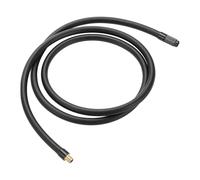 Motoforti Tube De Rallonge Universel Pour Gonfleur De Pneus Adaptateur De Valve De Pneu De 130 Cm M8X0.8 10Mm Od En Caoutchouc Durable Connecteur Noir