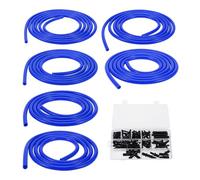 Motoforti Tuyau De Silicone Pour Aspiration Automobile Bleu 1 Kit 130Psi