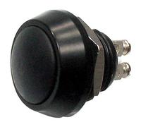 motogadget bouton-poussoir aluminium, noir