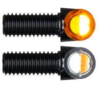 motogadget Clignotant & Feu position mo.blaze tens4 2 EN 1, AVANT, NOIR