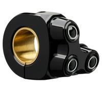 motogadget mo.switch basic LED, 3 boutons, noir 3 BOUTON, ARGENT, À DROITE