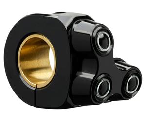 motogadget mo.switch basic LED, 3 boutons, noir 3 BOUTON, ARGENT, À DROITE