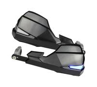 MotoHandGuards Kit de protège-mains guidon universel, 2 pièces, avec clignotant pour feu signalisation, facile à installer