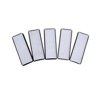 MOTOHIRO Filtre à Air for cabine de voiture, Kit de filtre blanc externe for Vw Polo Gol Jettas Santana 2011 - 2019, Skoda Fabia Rapid 2011 - 2021, 6R0815479 Filtres à air d'habitacle (Size : 5 Pcs W