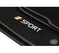 Motohobby Jeu de 4 tapis de sol en velours pour Fiat Tipo II Hatchback/Break (à partir de 2015)