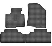 Motohobby Jeu de tapis de sol en caoutchouc pour Kia Carens III (2013-2020) - Ajustement parfait.