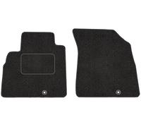 Motohobby Lot de 2 tapis de sol pour Nissan Micra K13 - Noir