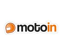 motoin Logo, autocollant 10 cm x 2 Orange/Noir Orange/Noir