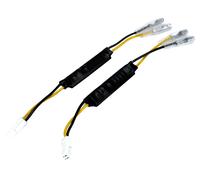 MOTOISM Câble adaptateur KTM/HUSQVARNA Clignotants + résistance V2 Noir