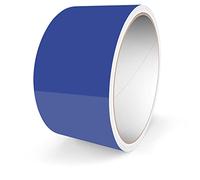 Motoking Bandes Décoratives, Bleu Brillant, 60 mm Largeur, 10 m Longueur, RAL 5005, Autocollant Film Voiture Bateau Moto Camping-Car Caravane