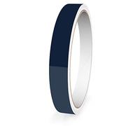 Motoking Bandes Décoratives, Bleu Nuit Brillant, 15 mm Largeur, 10 m Longueur, RAL 5011, Autocollant Film Voiture Bateau Moto Camping-Car Caravane