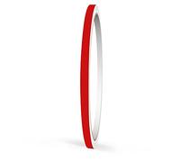Motoking Bandes Décoratives, Rouge Mat, 8 mm Largeur, 10 m Longueur, RAL 3002, Autocollant Film Voiture Bateau Moto Camping-Car Caravane