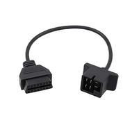 MOTOKU Adaptateur pour Chrysler 6 Broches P OBD1 vers OBD2 Outil de Diagnostic Adaptateur Câble Connecteur Lecteur de Code Scan Jeep Dodge