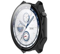 MOTONG Coque de protection complète en polycarbonate compatible avec OnePlus Watch 2/Oppo Watch X (PC Noir)