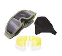 Motons de moto - Eyewear à l'épreuve du vent, lunettes de course | Bouclier UV anti-brouillard pour hommes Femmes d'équitation Sports Sports Sécurité Motocross Adventure Cruiser Casque Outdoor Protect