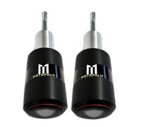 MotopoliS GSR 600 2006-2010 - Protecteur de moto, Noir, Arrière, Aluminium, Acier trempé, Compatible avec Moto sportive, VEHICLE_BUMPER