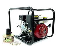 Motopompe à explosion 3" moteur 196 cc essence 7 HP 4 temps prévalence 28 m auto-amorçante débit 60 000 litres / heure