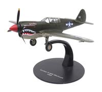 Motor city classics Militaria Diecast Collectible | Curtiss P-40N Warhawk | Modèle à l'échelle 1:72 27297-39 | Cadeau militaire