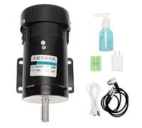 Motor DC Magnet permanent 1800 tr/min Vitesse réglable CW CCW Réversible DC 220V 300W pour la perceuse (Rond)
