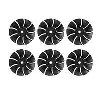 Motor Fan Blades, Small Air Compressor Fan Blade, ABS Low Noise Cooling Fan, 135mm Outer Diameter Accessories