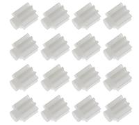 Motor Gears RLECS Lot de 16 petits engrenages en plastique 9T 9 dents pour moteur quadrirotor drone RC Syma X5C X5C-1 X5 X5SW X5SC X5HW X5HC RC ou JJRC H5C
