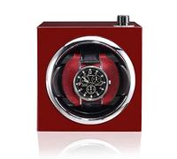 Motor mécanique Automatique Classique Shaker Red Orange Black Single Watch Appareil enroulement Dost de Montre Boîte de Rangement Bijoux de Rangement Silencieux Bien opéré