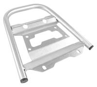 Motor Porte-Bagages arrières pour CFMOTO 650 MT 650MT 2020 2021 2022 Support Valise Supérieure Porte-Bagages Sacoche Latérale en Acier Inoxydable Porte-Bagages Arrière(Sliver Top Rack)