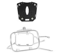 Motor Porte-Bagages arrières pour VOGE DS525X DS 525X Valises Rack Top Box Support Coffre Sacoche Latérale Acier Inoxydable Bagages 525 DSX Étagère Arrière(Silver One Set)