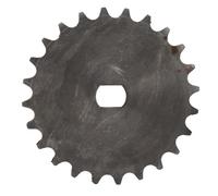 Motor Sprocket Carbon Steel 24T 420, High Accuracy H Hole Chain Sprocket for Brushless and Brushed Center Motors, Compatible with Electric Scooter Motor Hub