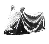 Motorbike Cover Medium - Waterproof Heavy Duty Fabric | Heavy Duty Waterproof All-Weather | Dirt Bike Cover Electric Vehicle Protector | for Scooter Electric Vehicle Winter Garage Outside Storage