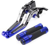 Motorbike Drum Brakes for Kawasaki for ZX636R 2005-2006 Motorcycle Adjustable Brakes Extendable Clutch Levers Handle Bar End Reservoir Levers,Robuste