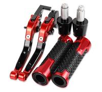 Motorbike Drum Brakes Motorcycle Adjustable Extendable Brake Clutch Levers Handlebar Hand Grips Ends for Yamaha for RD250LC 1980-1982 Reservoir Levers,Robuste