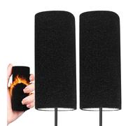 Motorbike Heated Grip Cover - Waterproof Handlebar Heating Wrap Winter Riding Accessory Ergonomic Insulation Build | Enhanced Warmth Control Solution for Adult Men Women Riders Cyclists Cold Climate D