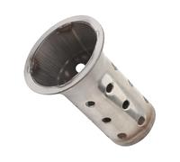 Motorbike Muffler Baffle - Exhaust Noise Eliminator Insert, High Temperature Resistant Silencing Core Tube, Metal Accessory | Two Exhaust Pipe Sound Reduction Insert For Riding