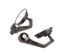 Motorbike Rear View Handle Bar Mirrors, Unique Chrome Finish Fit for