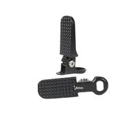 Motorbike Repose-pieds 2 Pédales Arrière Pliables En Métal Pour Vélo Électrique Et Moto(Single hole)