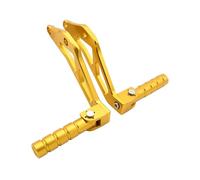 Motorbike Repose-pieds Repose-pieds Arrière CNC Pour Moto Électrique Sur Ron Light Bee X/S/L1E Segway X260 X160 Support Pédale Passager(Or)