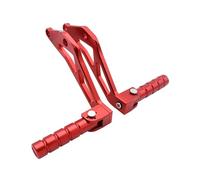Motorbike Repose-pieds Repose-pieds Arrière CNC Pour Moto Électrique Sur Ron Light Bee X/S/L1E Segway X260 X160 Support Pédale Passager(Red)