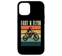 Motorcross Dirt Bike Motorbike Off Road Motorcycle Racing Coque pour iPhone 12/12 Pro